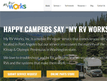 Tablet Screenshot of myrvworks.com